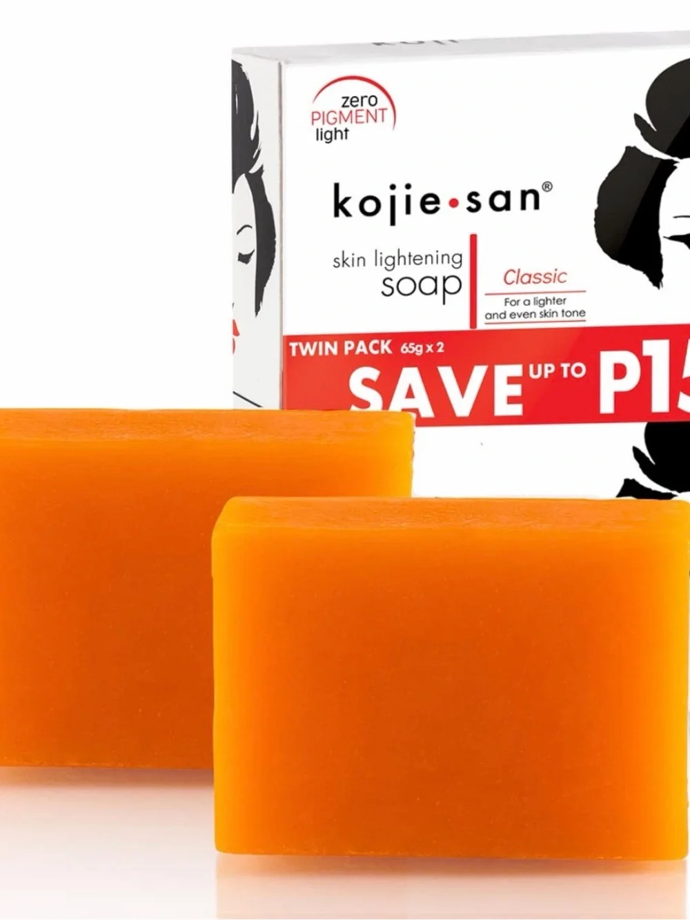 Kojie San Skin Lightening Soap Classic Twin Pack 65g x 2